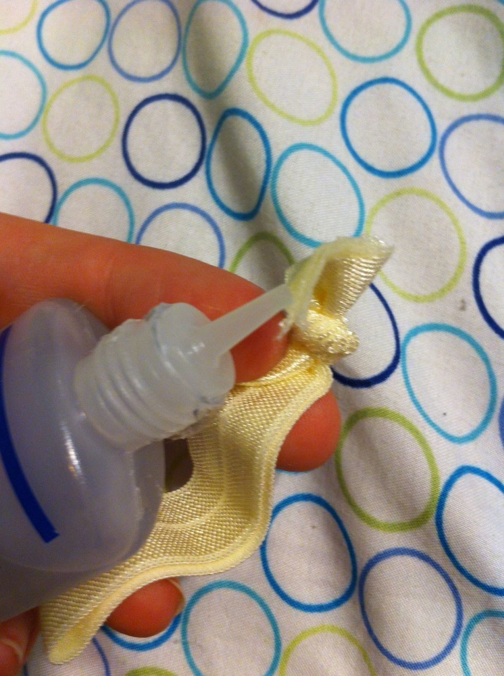 Add fray check to keep from fraying :)