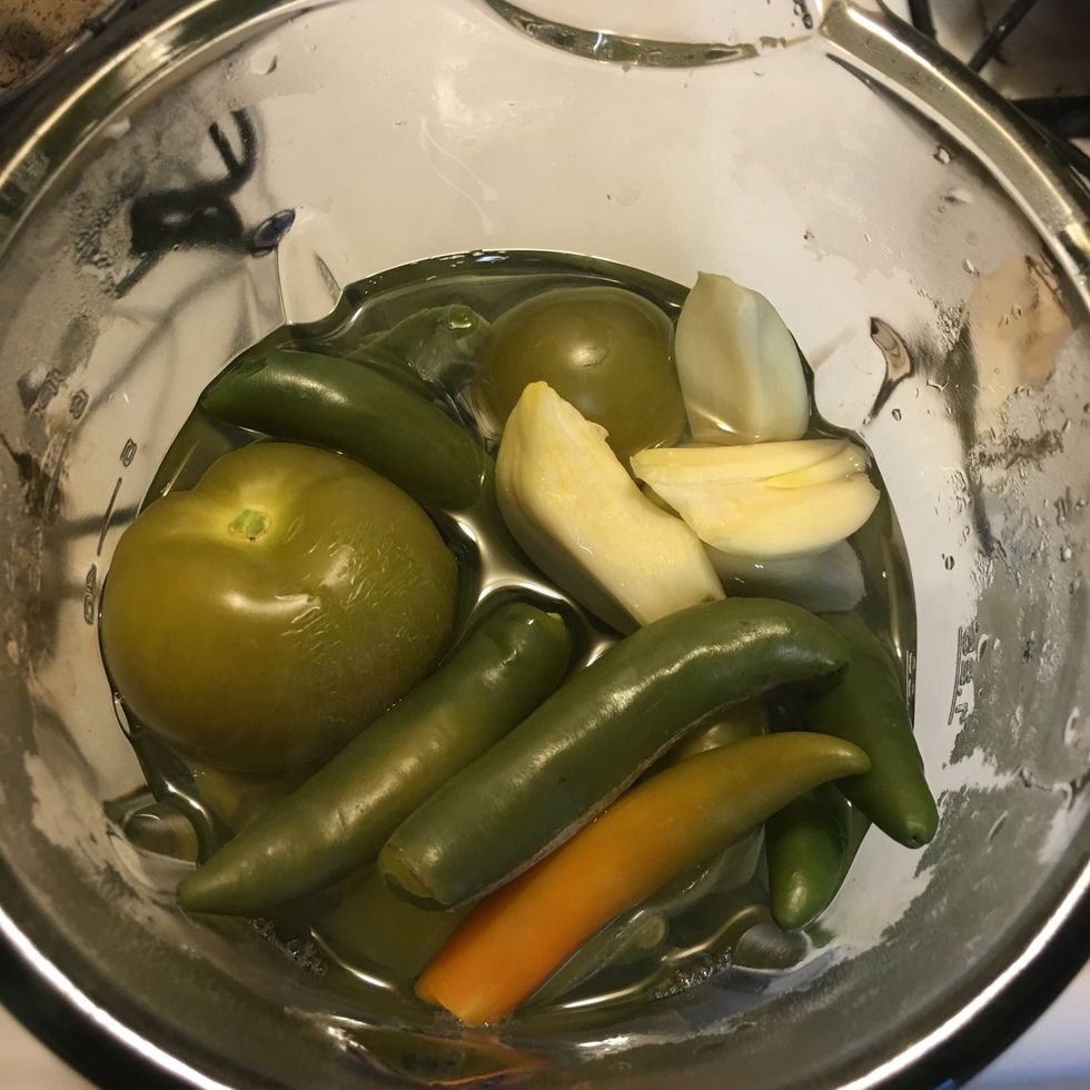Add fresh garlic...