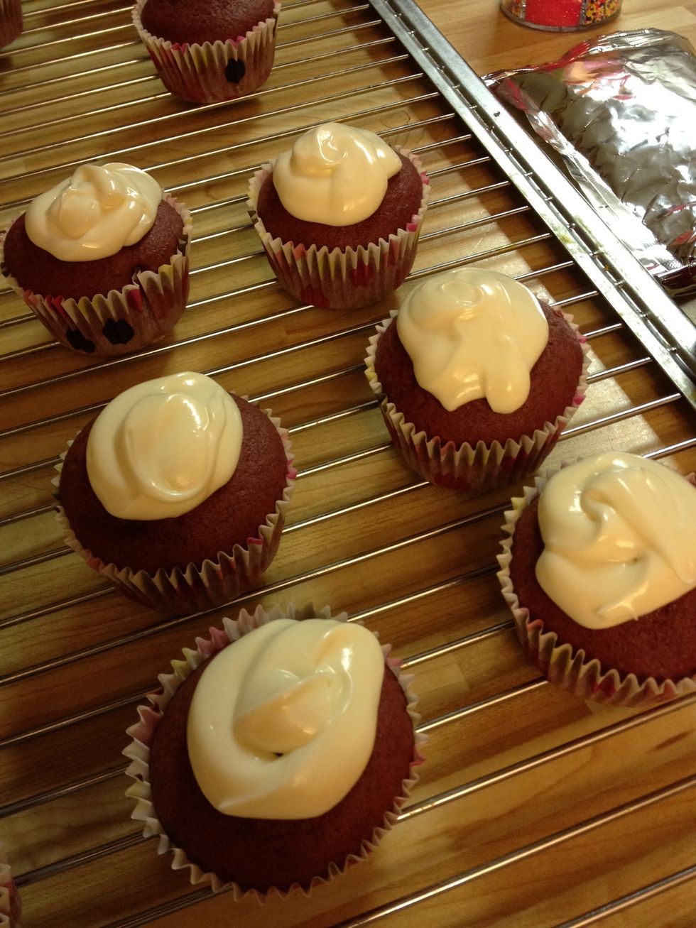 Add frosting