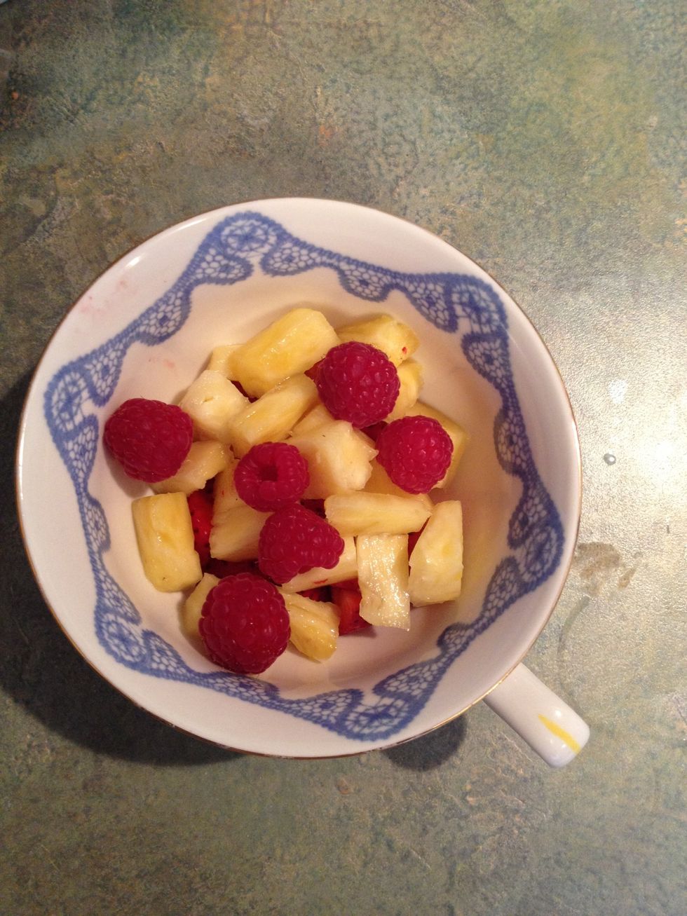 Add fruit to your cup