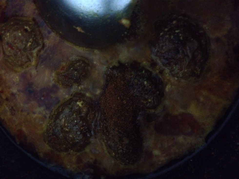 Add garam masala