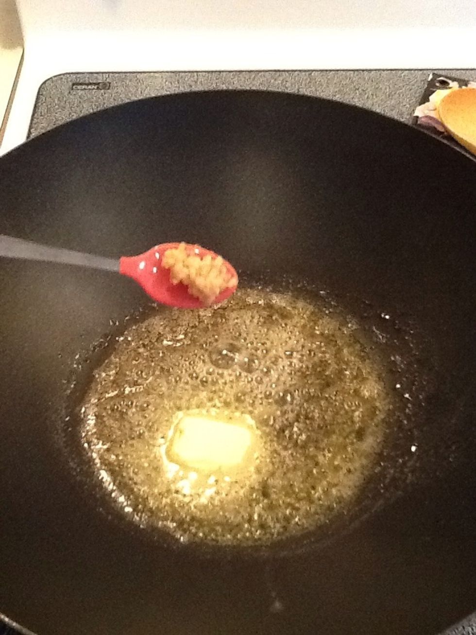 Add garlic and stir.