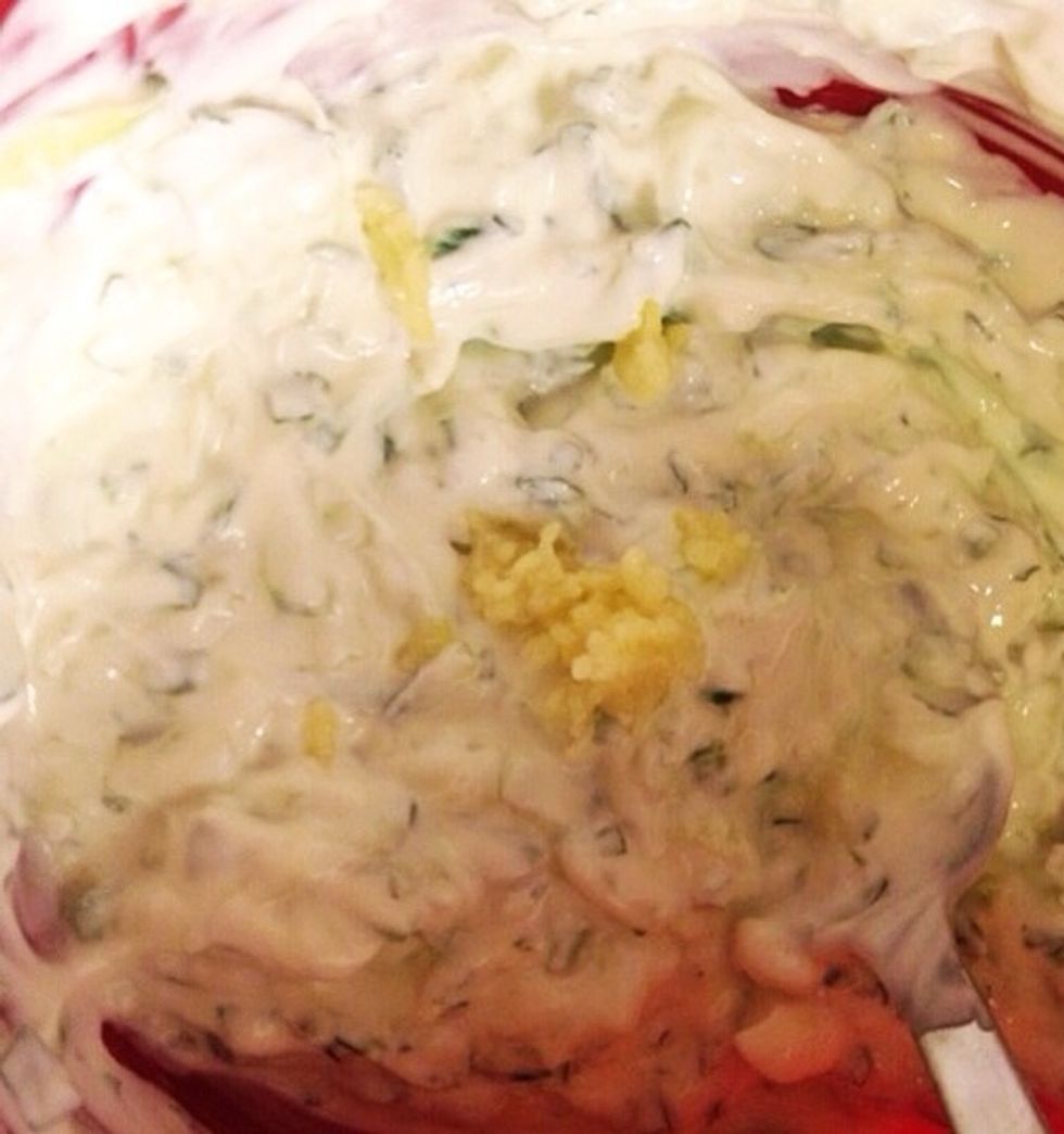 Add garlic (optional).