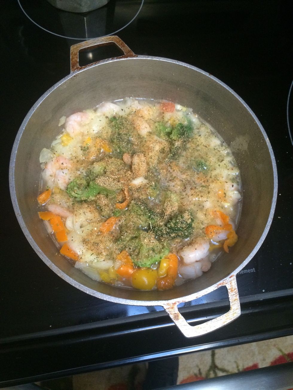 Add garlic powered