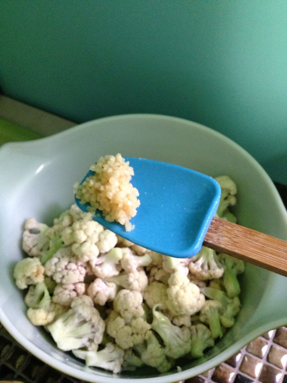 Add garlic.