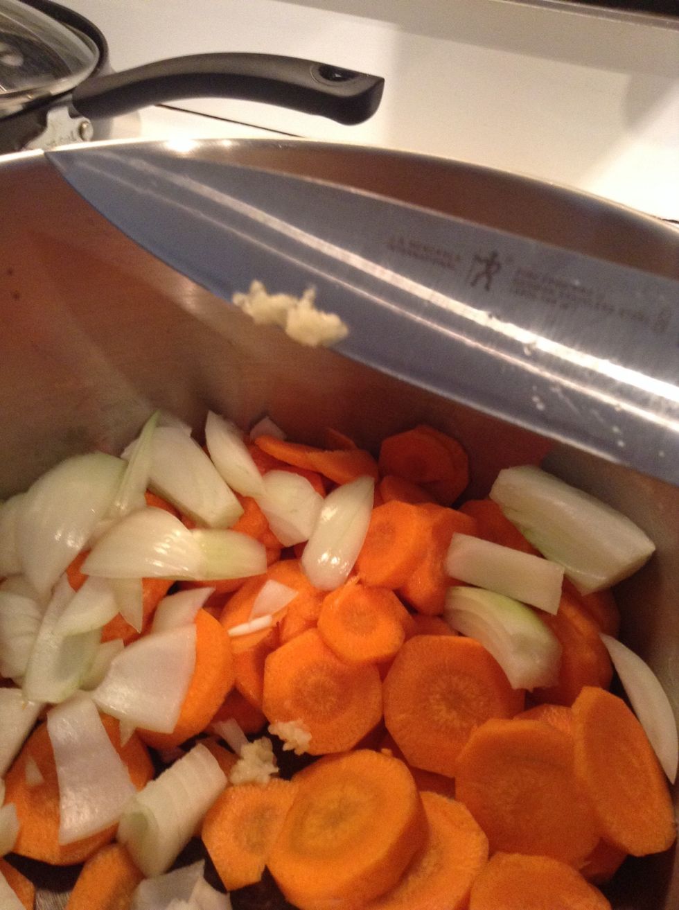 Add garlic.