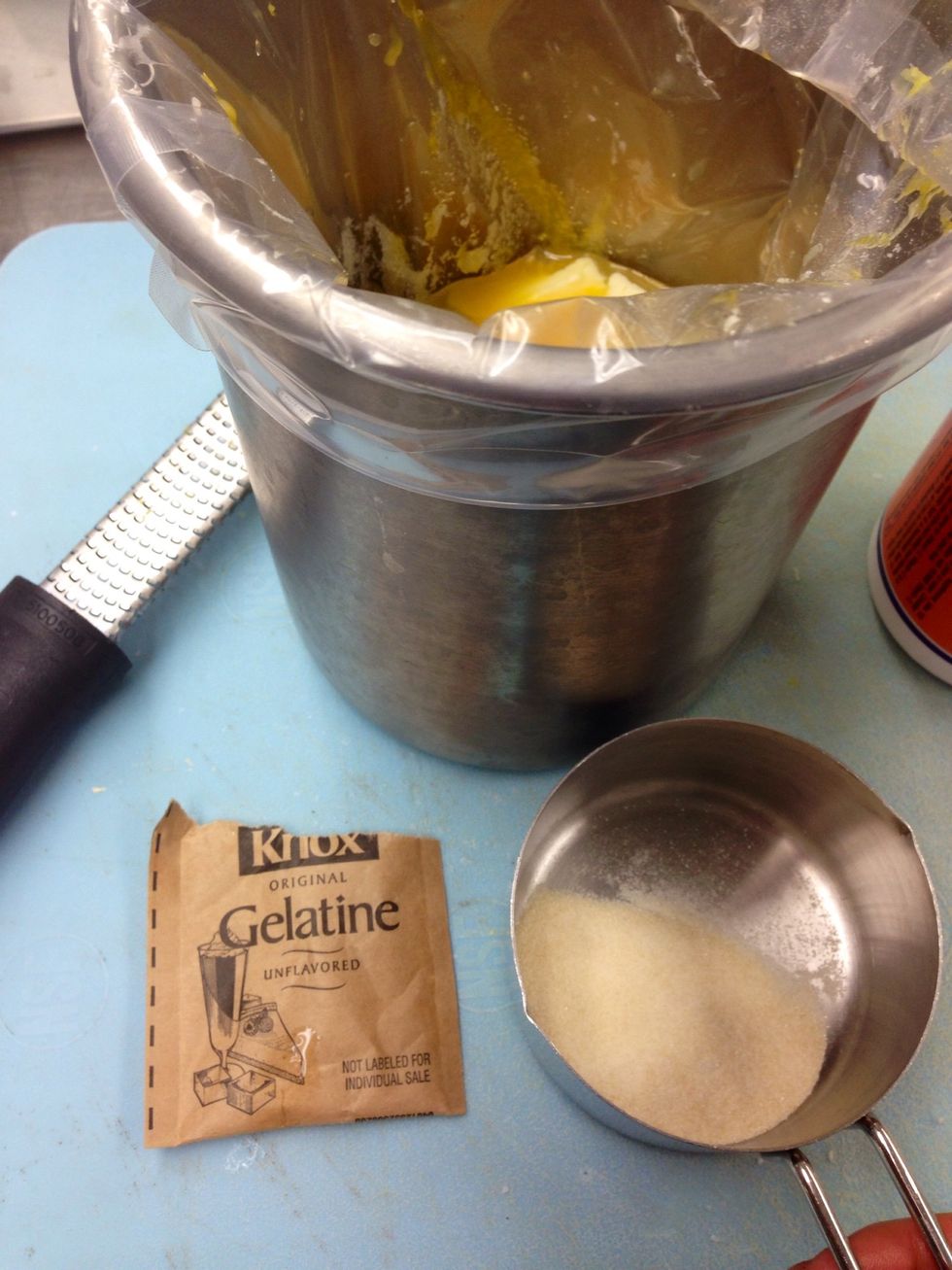Add gelatin