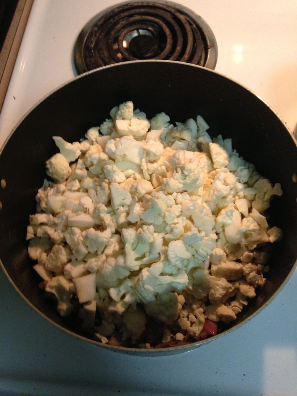 Add gobhi (cauliflower)