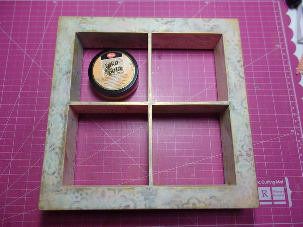 Add Gold and make Shabby Chic