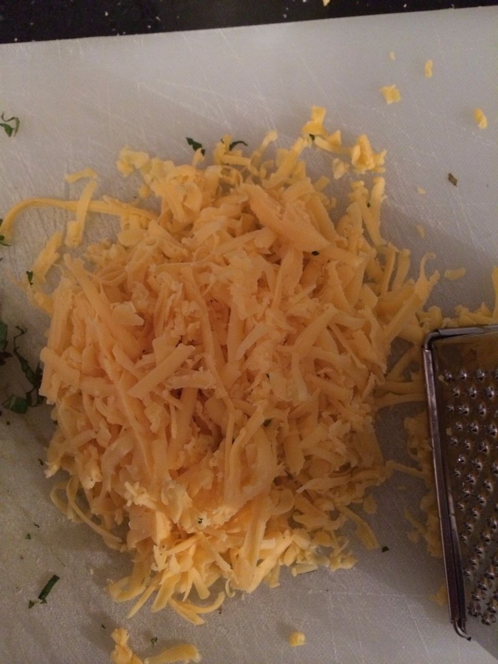 Add grated cheese