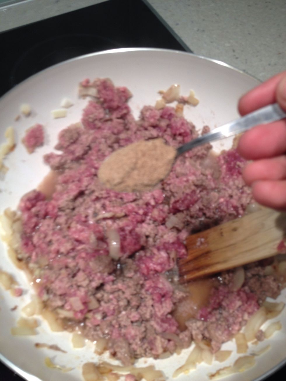 Add ground coriander.