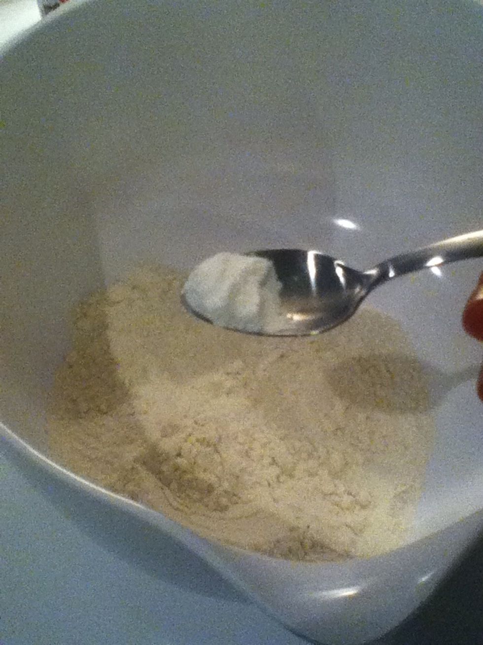 Add half a tablespoon of baking powder.