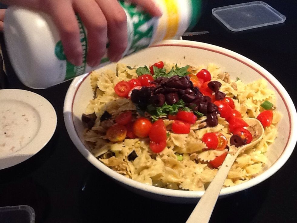 Add half a tea spoon of salt