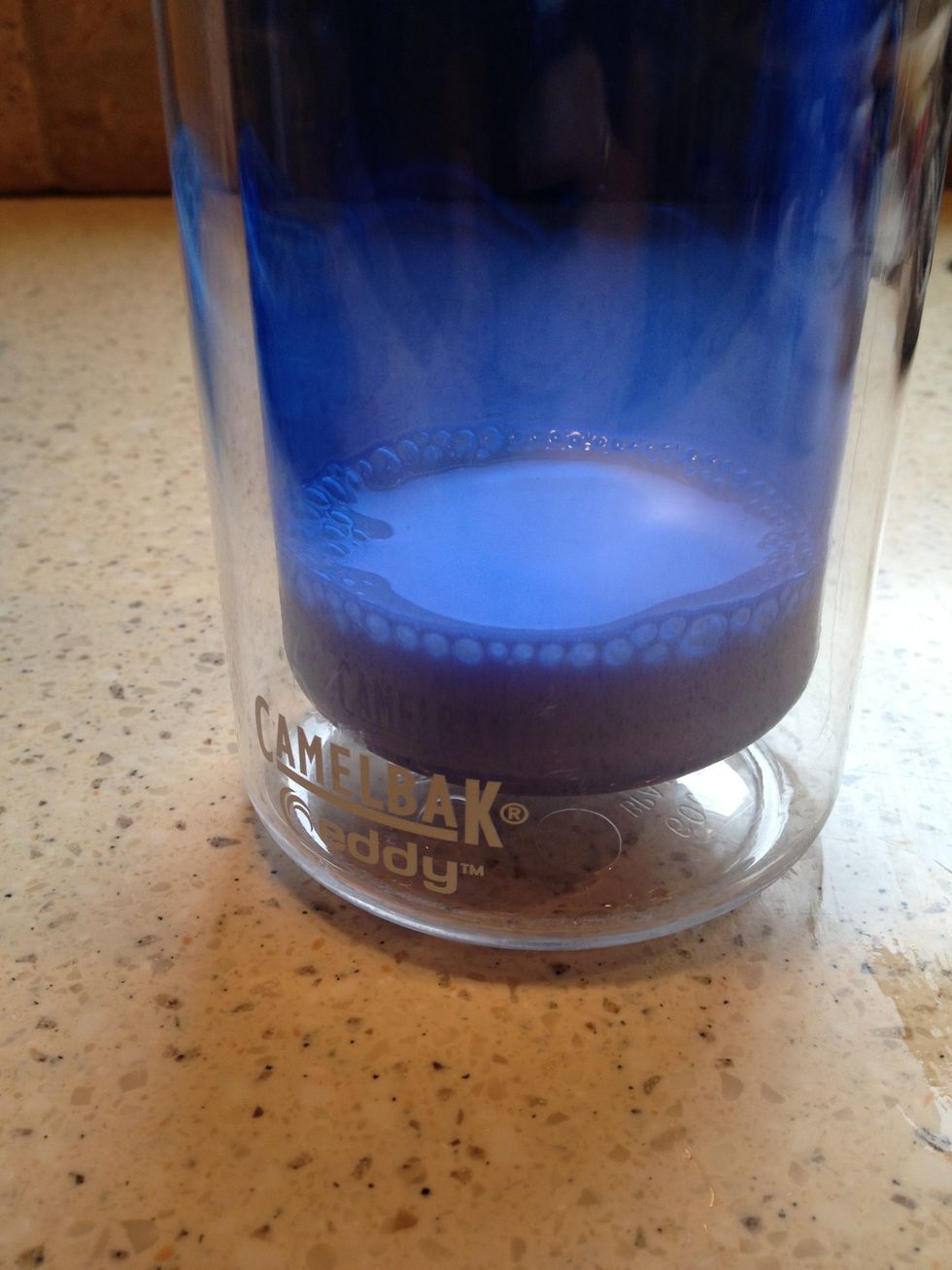 Add half and half/milk. Fill to the amount you want.