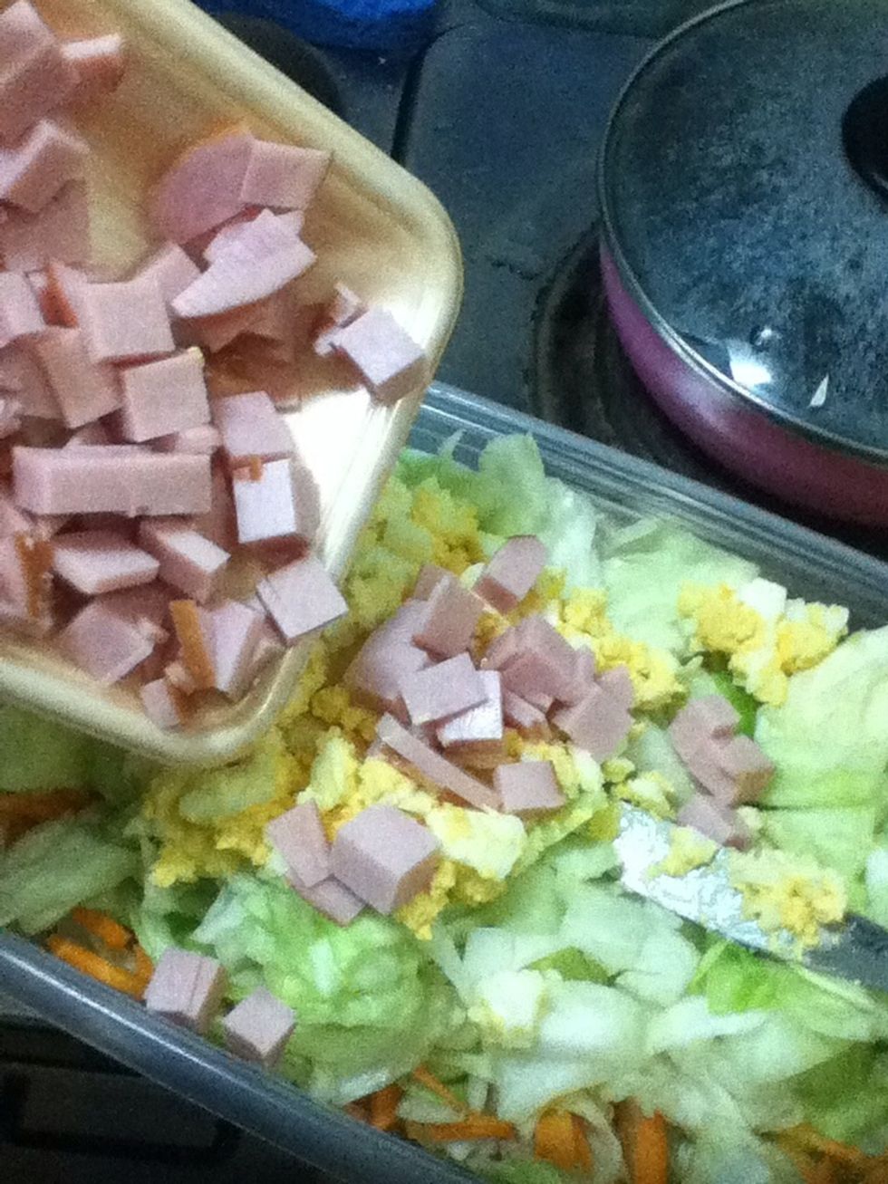 Add ham.