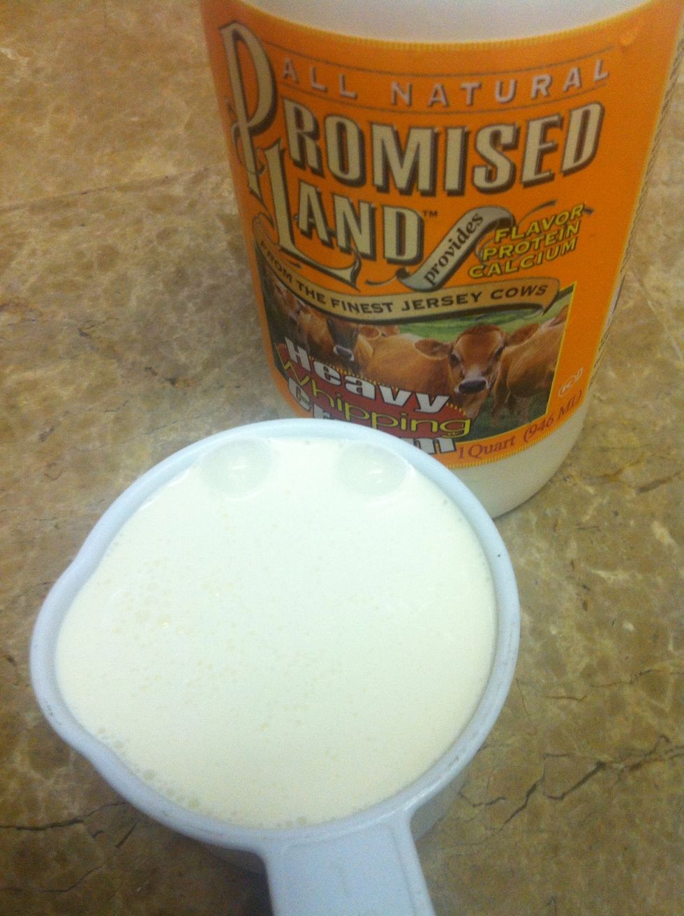 Add heavy cream....