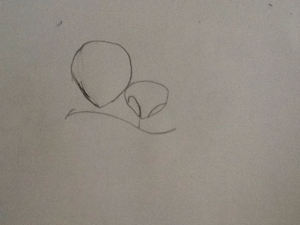 Add his larger tear drop eye