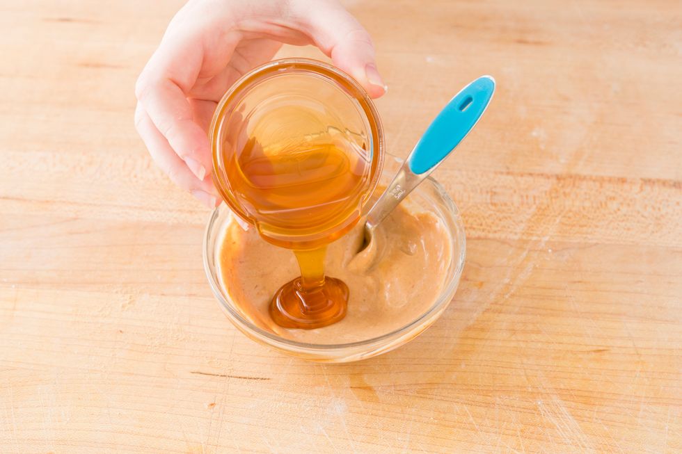 Add honey.