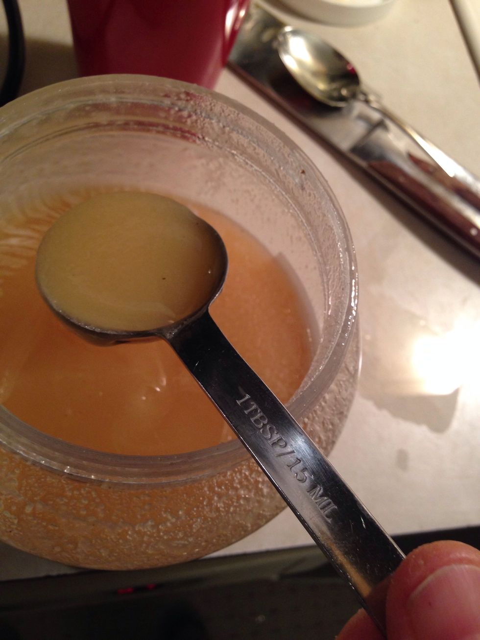 Add honey.