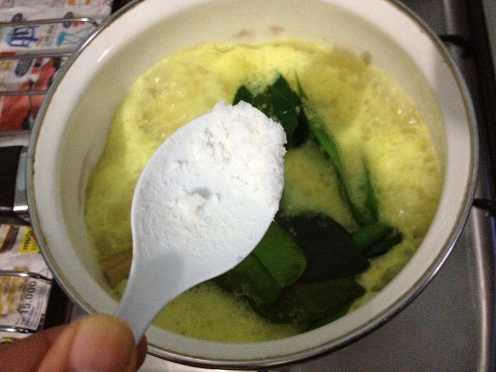 Add in 1.5 to 2 tsp of salt. Taste test please