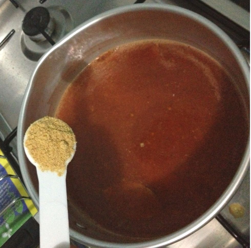 Add in 1 tsp of mustard powder