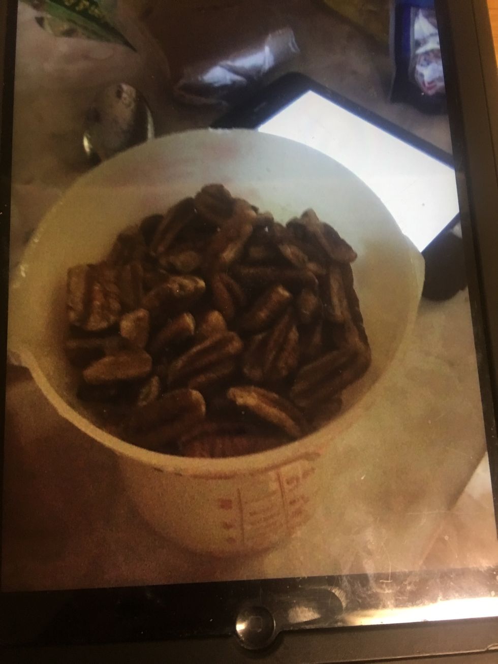 Add in 1cup of chopped pecans
