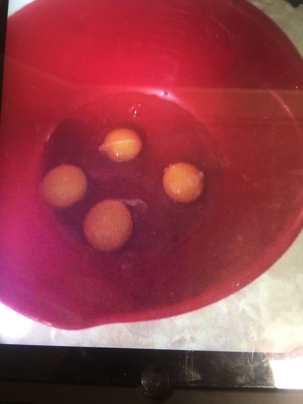 Add in 4 eggs