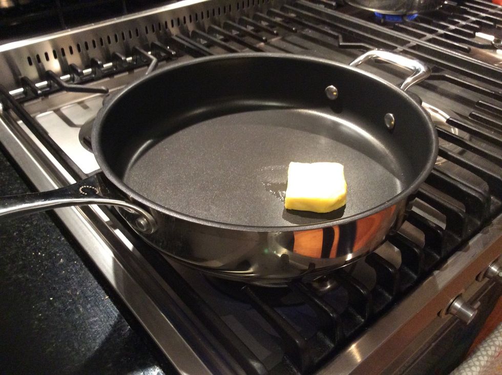 Add in 50g of butter