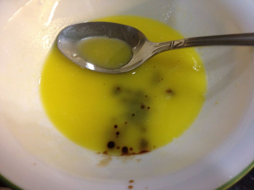 Add in a little vanilla. This is optional but adding a little vanilla does give it a nice flavour :)