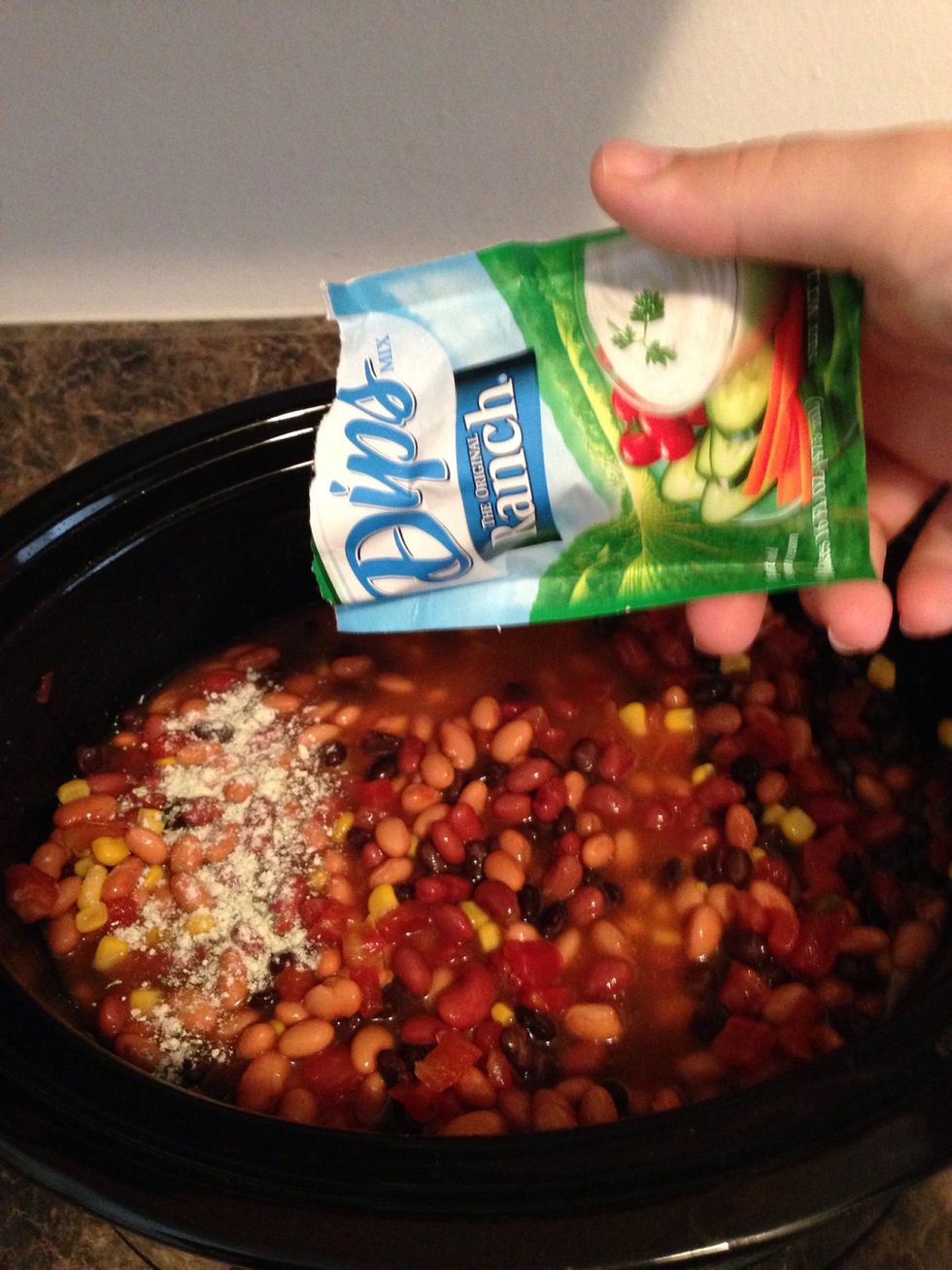 Add in a packet of ranch dips seasoning.