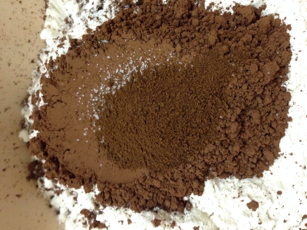 Add in a teaspoon of coffee powder