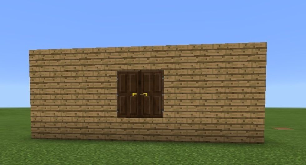 Add in any doors of your choosing.