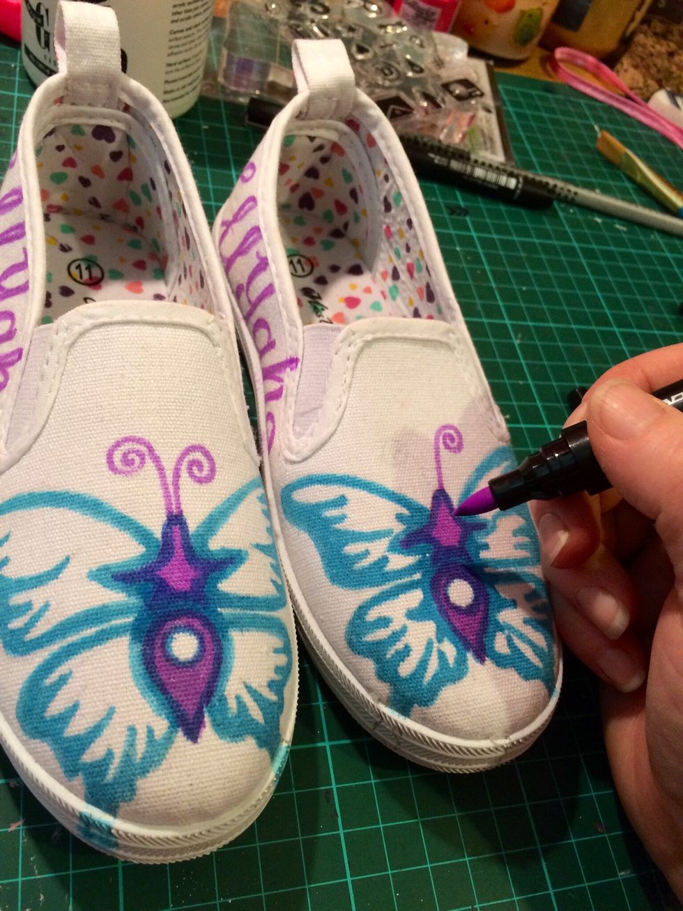 Add in its antennae!