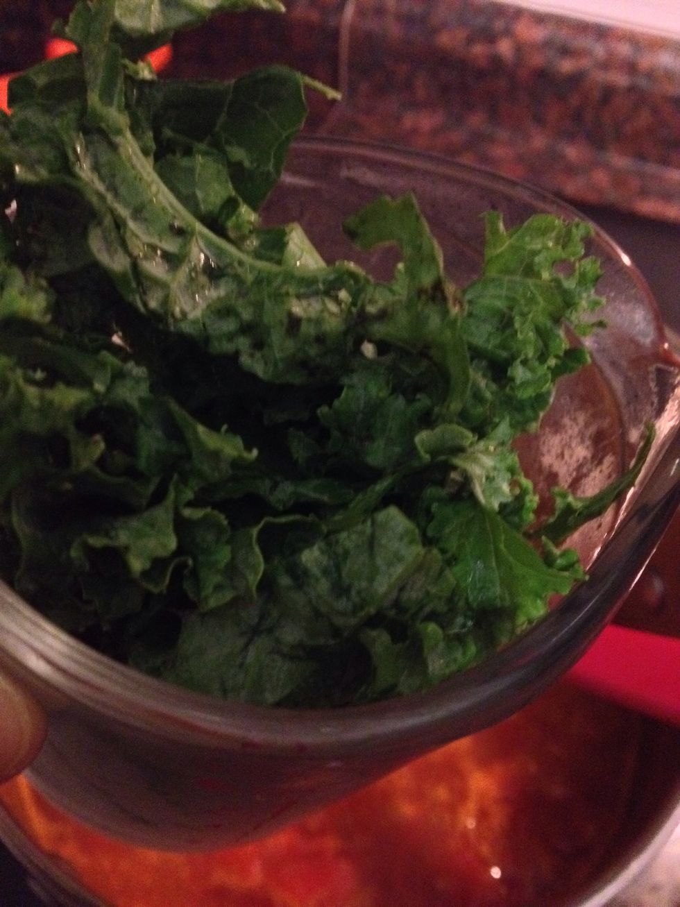 Add in kale