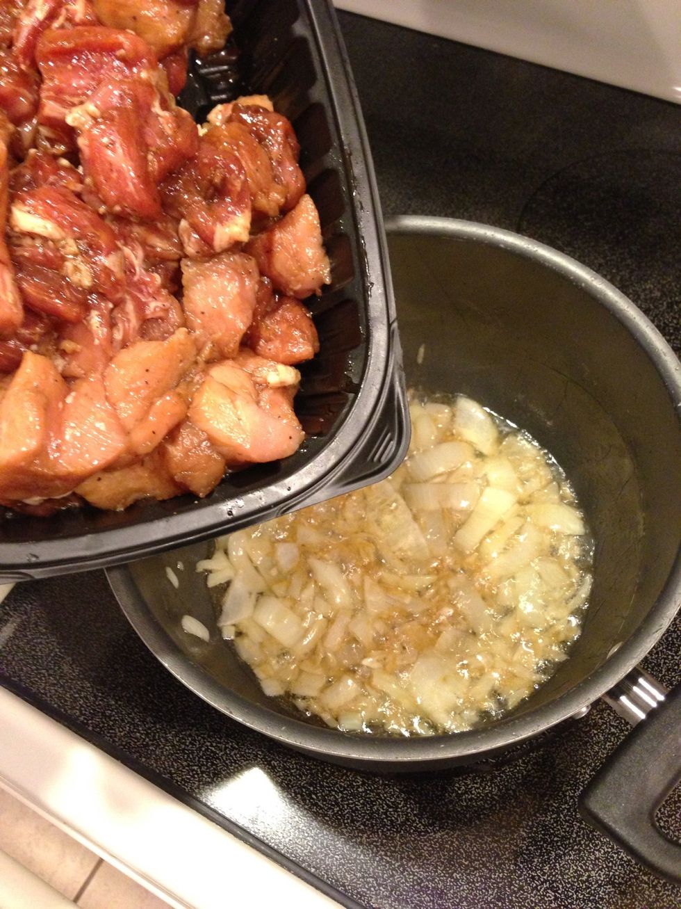 Add in pork tenderloin...