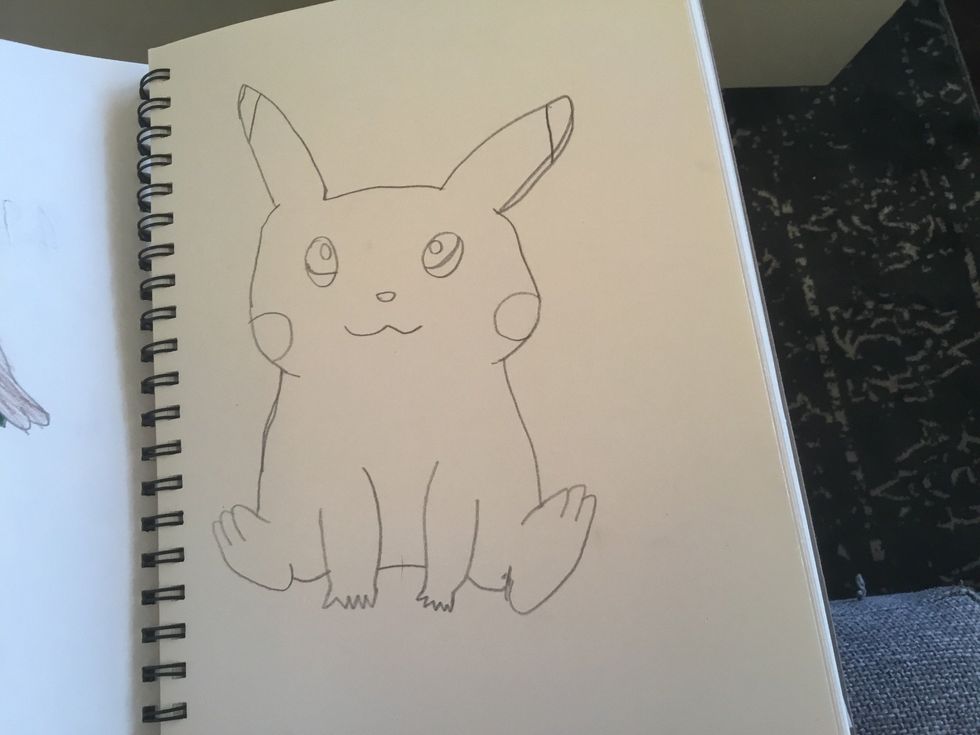 Add in the arms and finish off the body