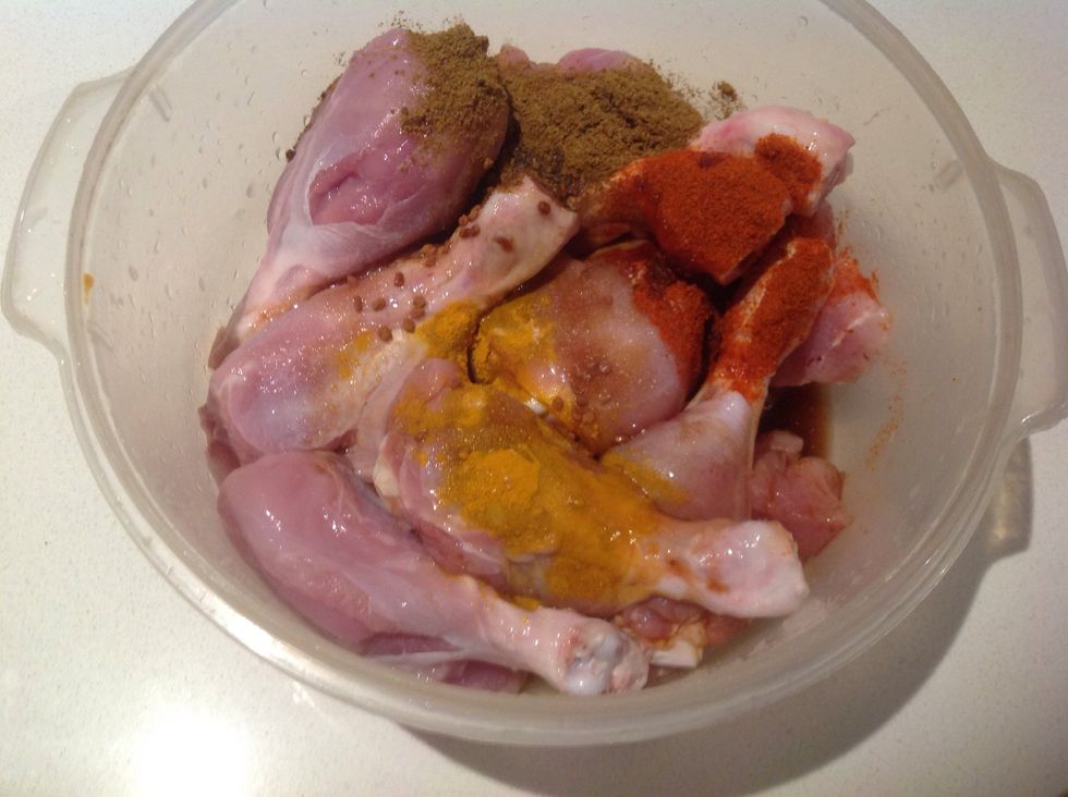 Add in the spices