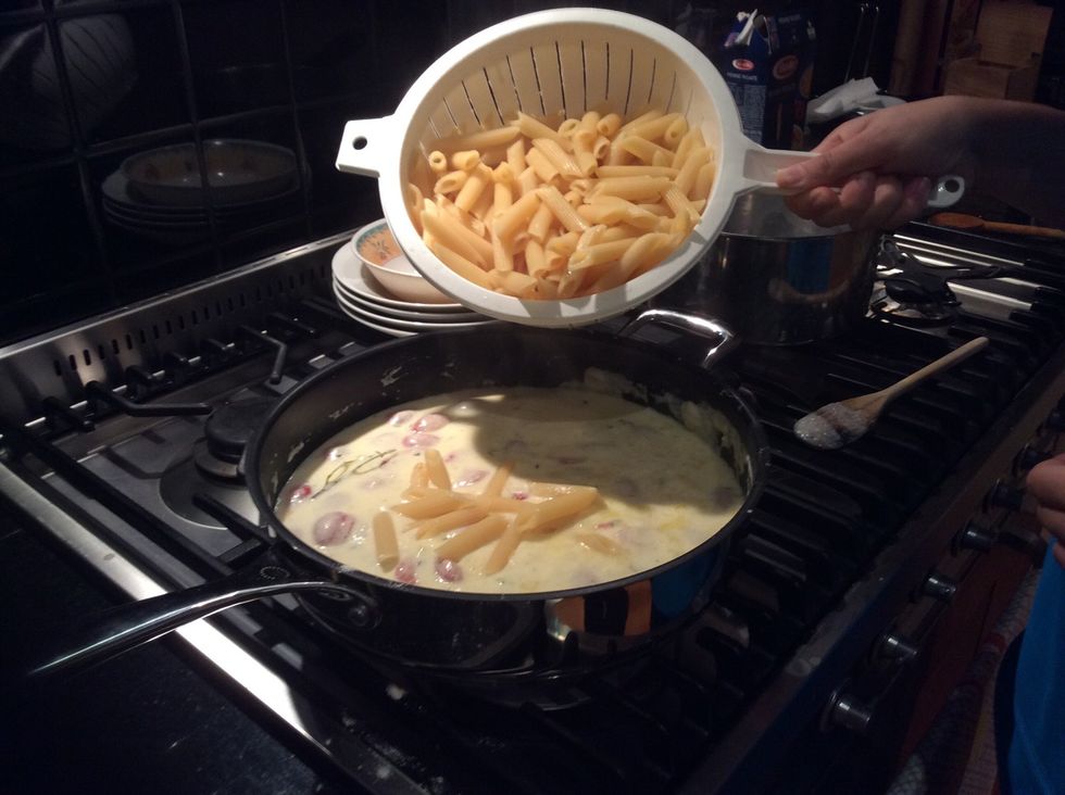 Add in your penne