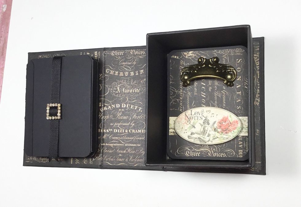 Add into the box as shown.