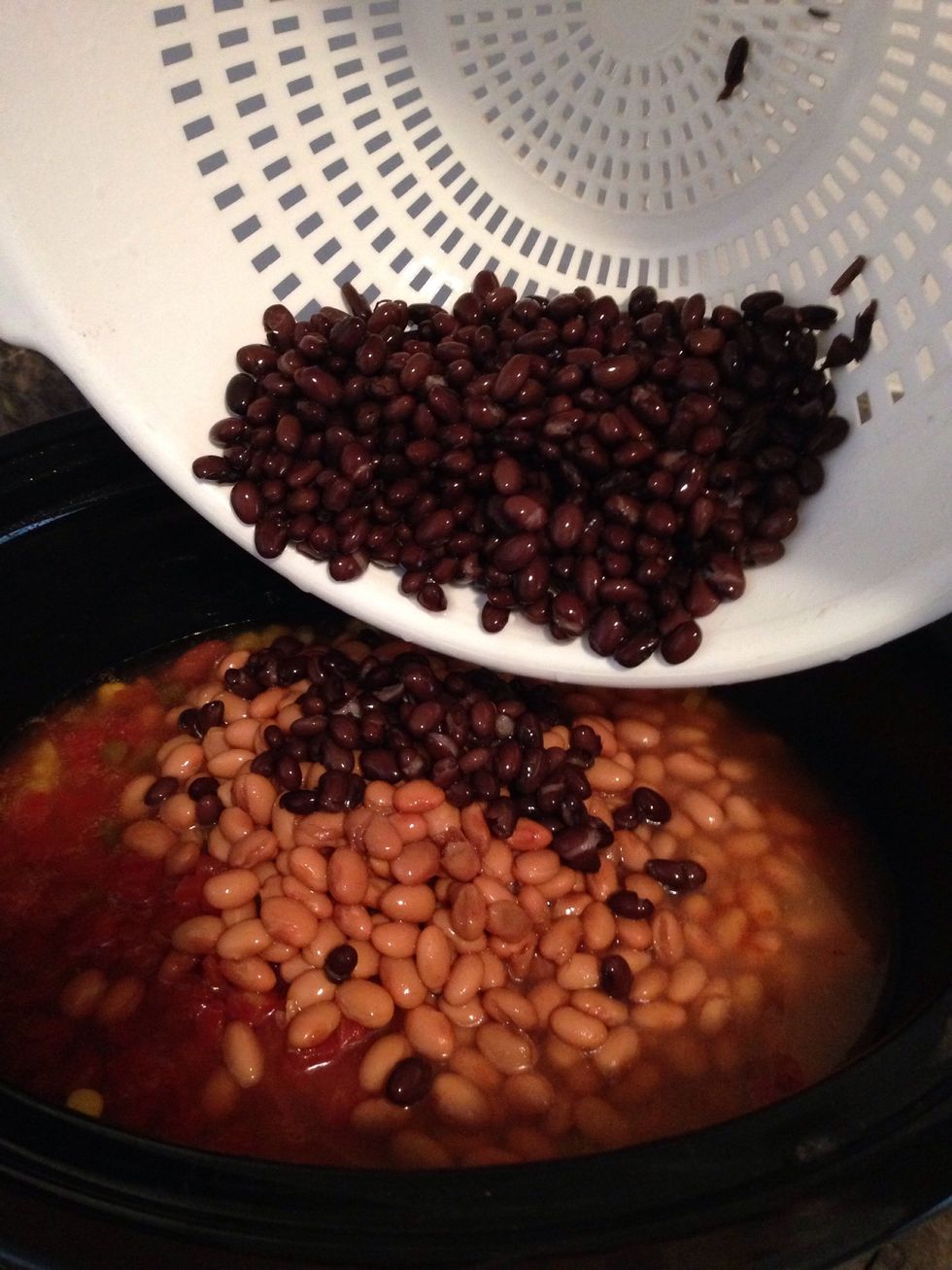 Add into the crockpot!