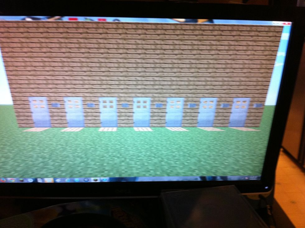 Add iron door and buttons