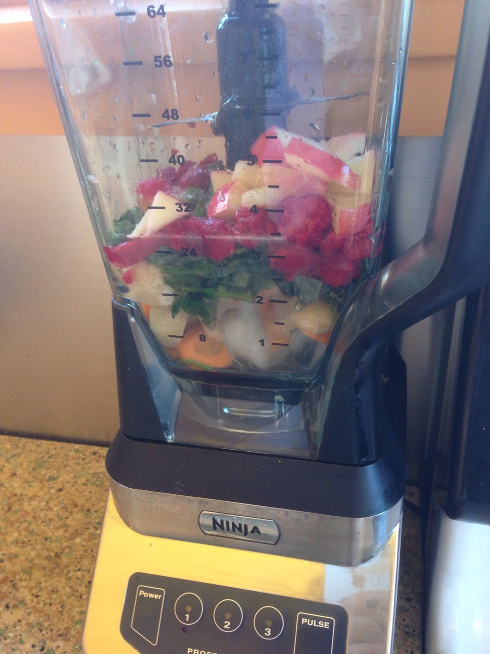 add it all to the blender & blend!