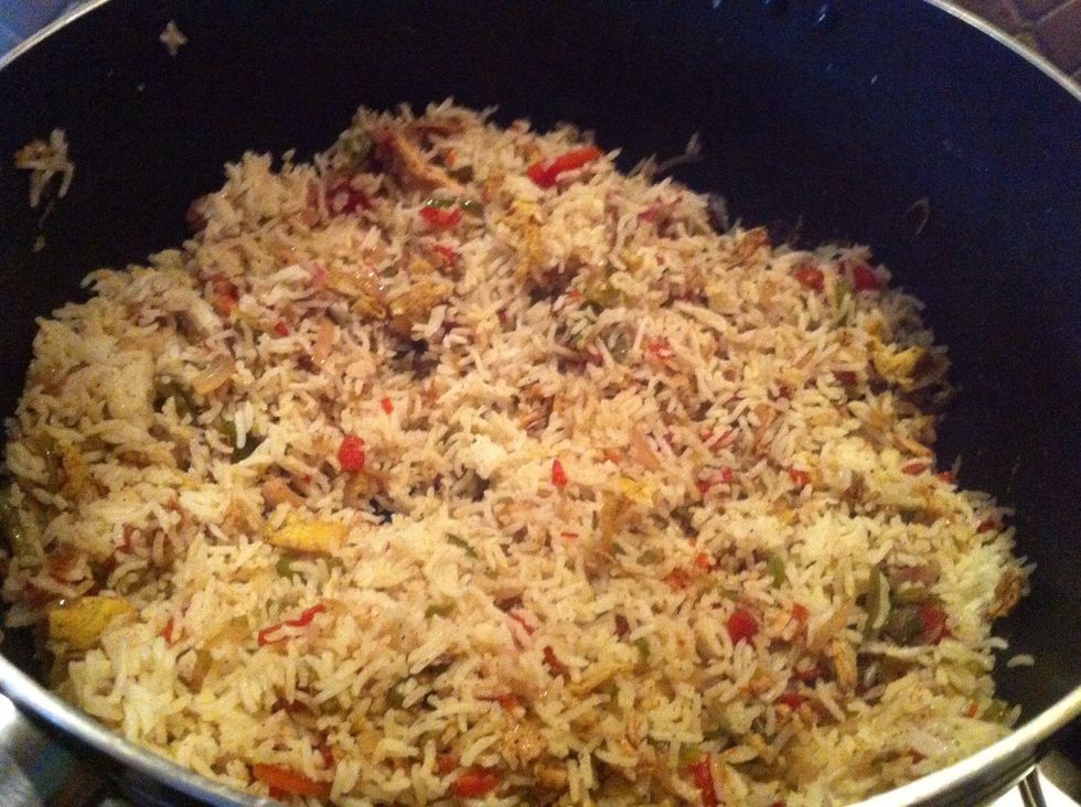 add it to boiled rice and mix properly