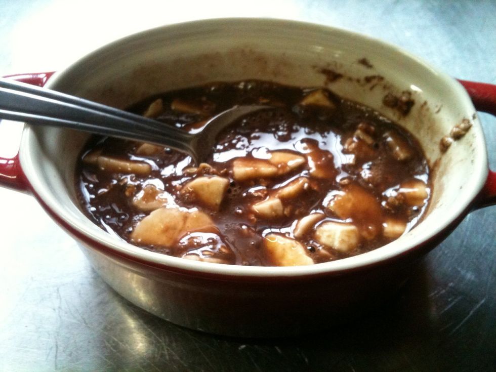 Add it to the mixture