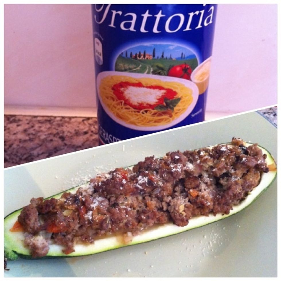 Add (Italian) cheese\ue420!