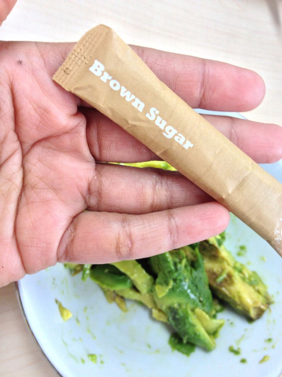 Add jn 1 tsp of brown sugar