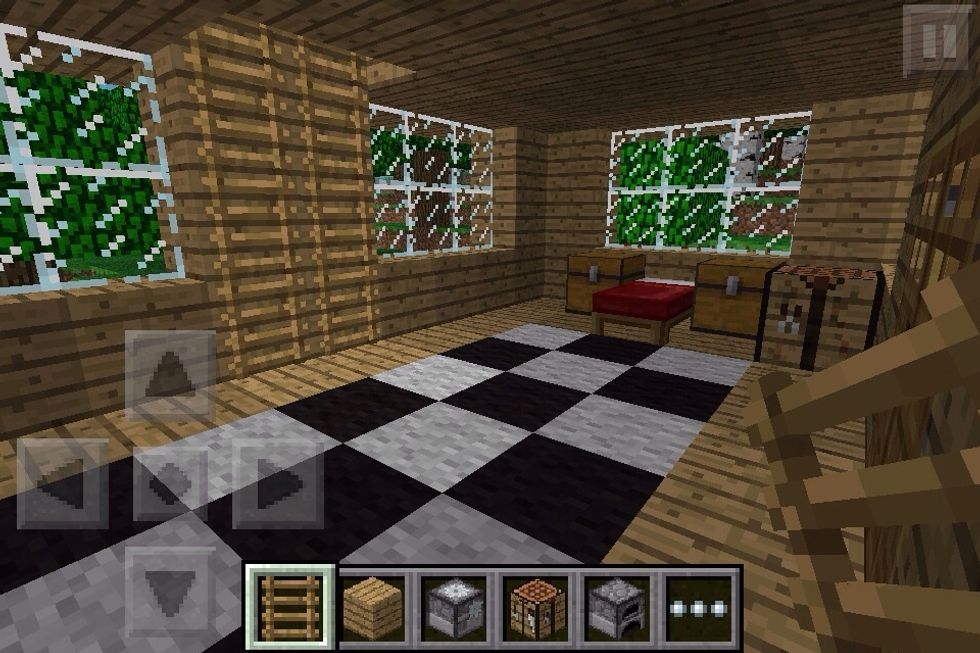 Add ladders in front of the doors