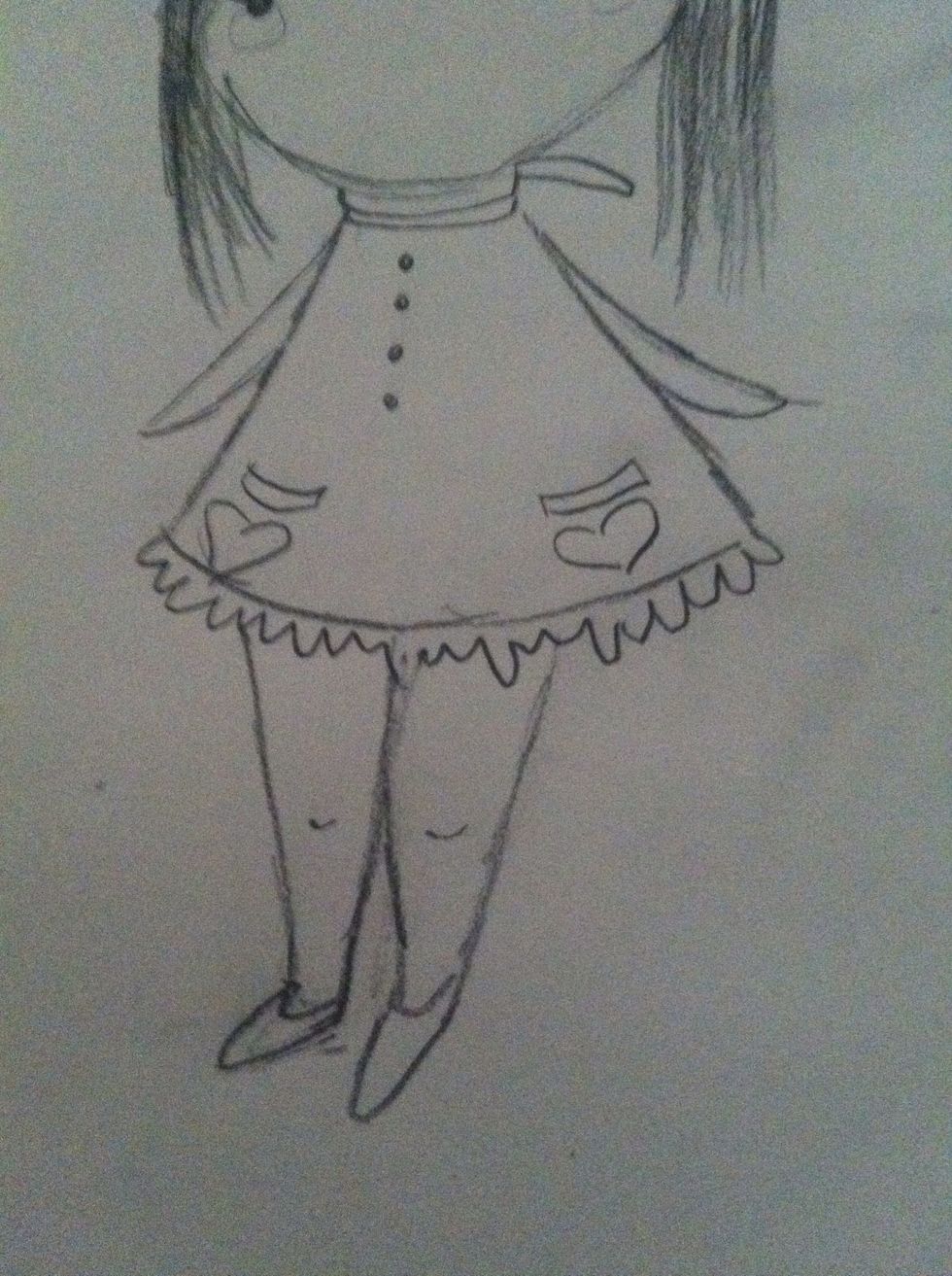 Add legs feet and arms