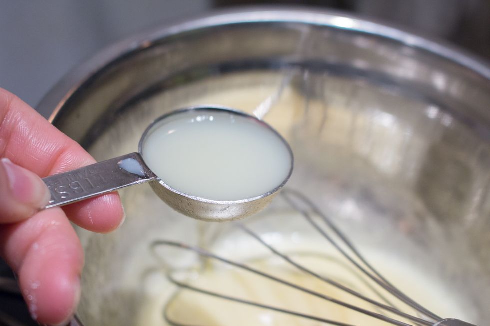 Add lemon juice and lemon grate peel