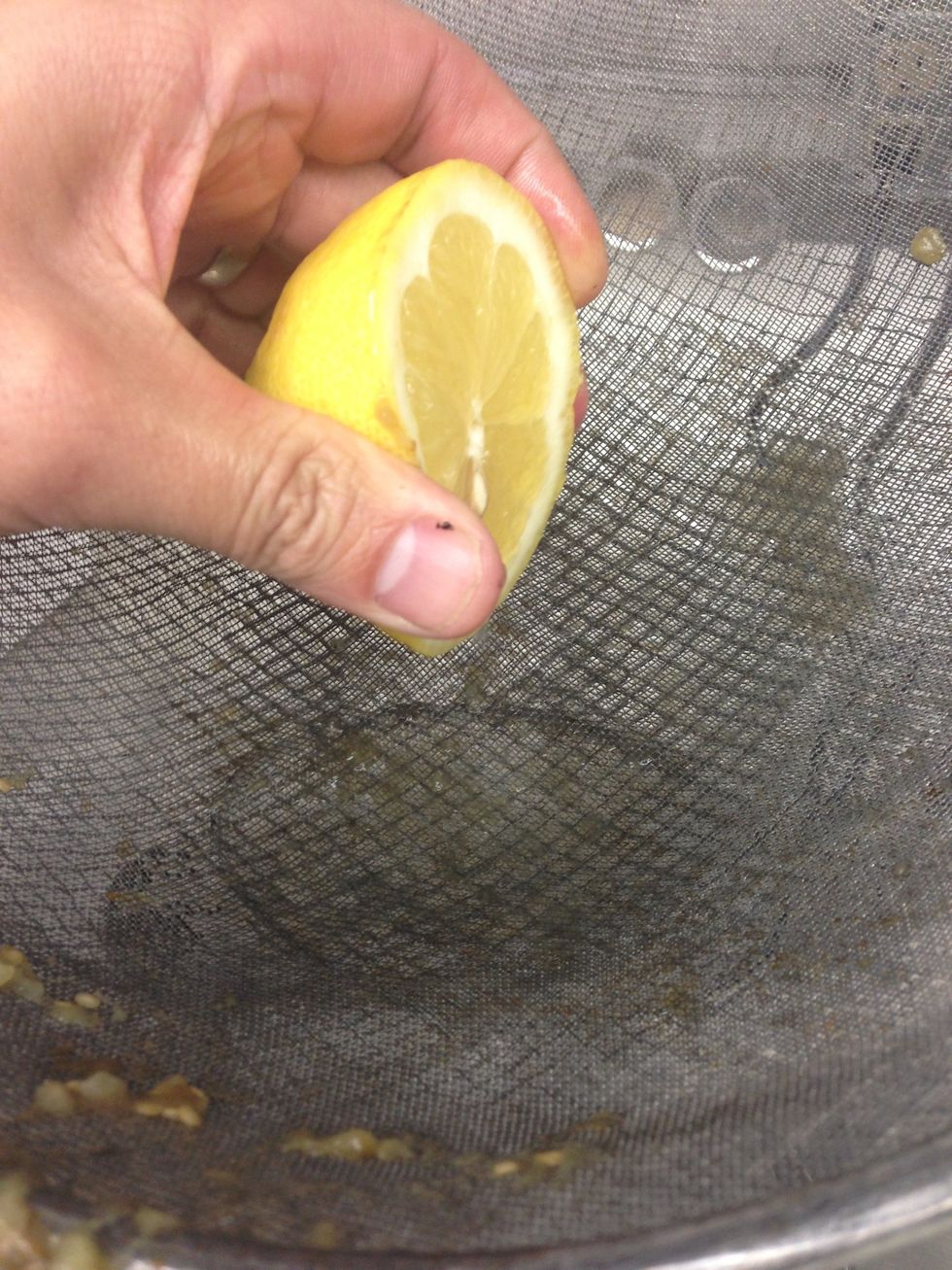 Add lemon juice to taste.